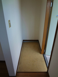 奥のスペースを上手く使って