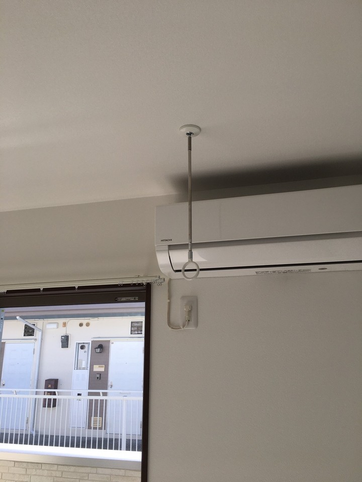 雨の日は室内に洗濯物が干せて便利