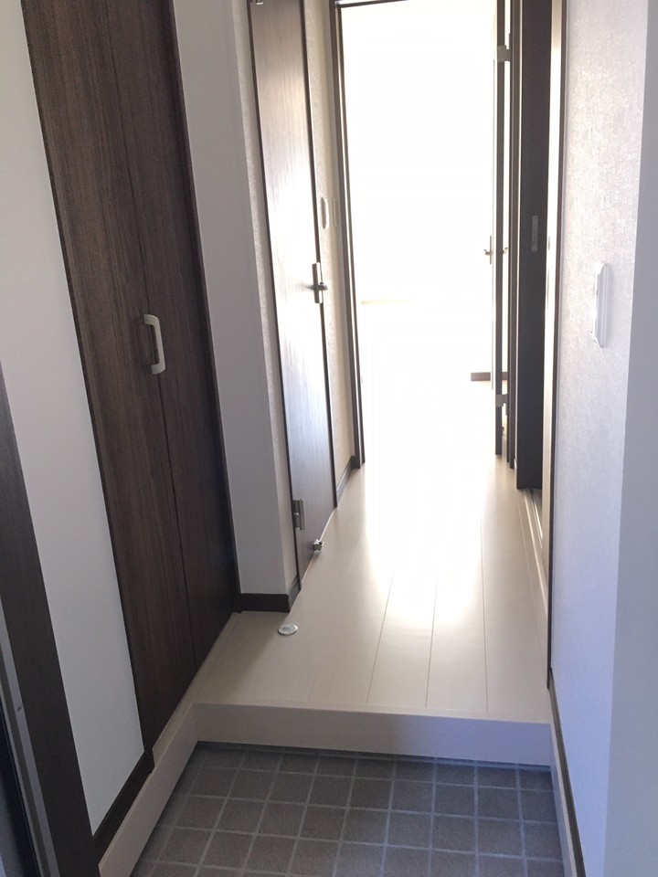 スッキリした玄関 いいですね