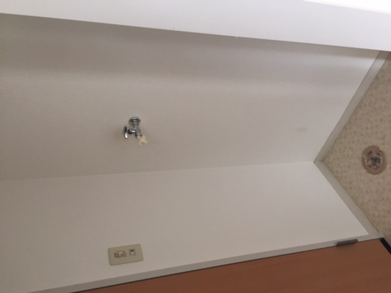 洗濯機もってきたお客様　こちらへご案内～