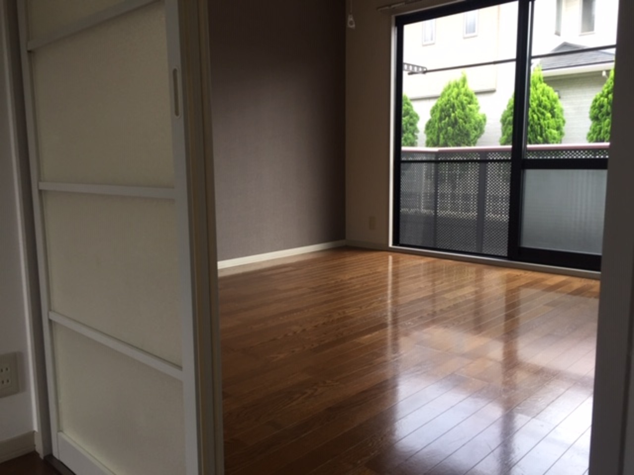 ここのサッシ「大き目」なのヽ(^o^)丿開放感感じるわぁ～