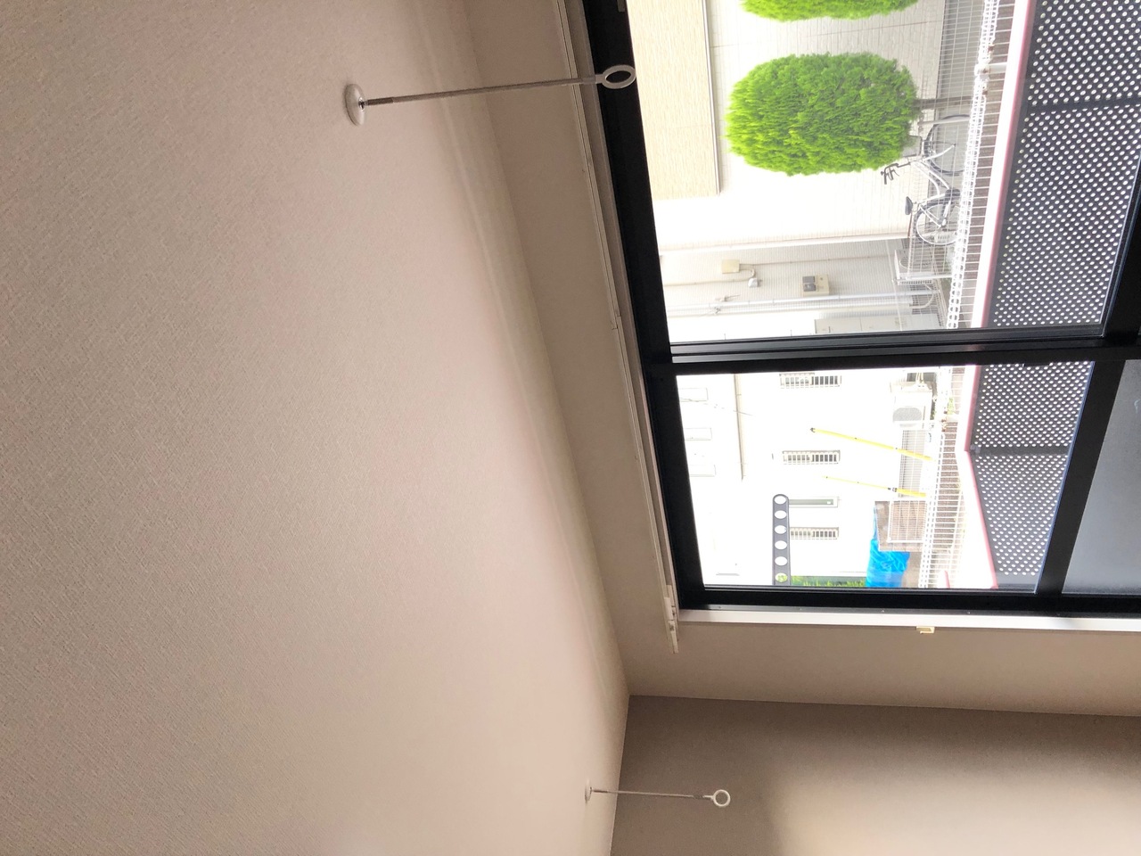 梅雨時期は室内干しになるからね