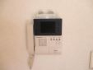 テレビインターフォンで、どちら様かもバッチリです！