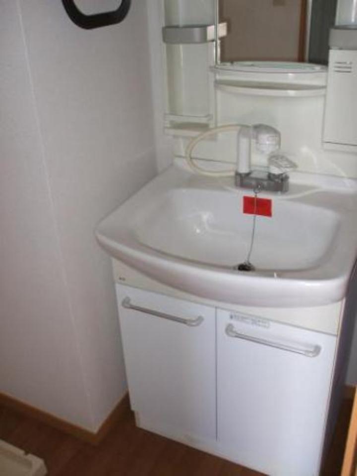 朝シャンに嬉しいシャワー洗面台です。