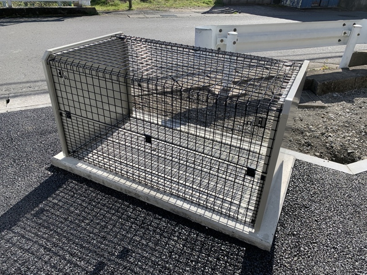 敷地内にあるから面倒くさくない!