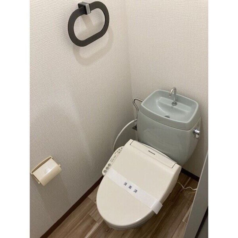 トイレはいつもきれいに